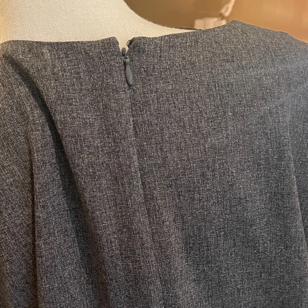 Ann Taylor Charcoal Long Sleeve Dress - Picture 6 of 6